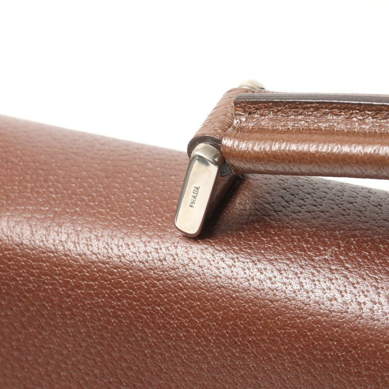 Prada Briefcase Dial Lock Business Bag Leather Document Bag 20250903 Ra5916