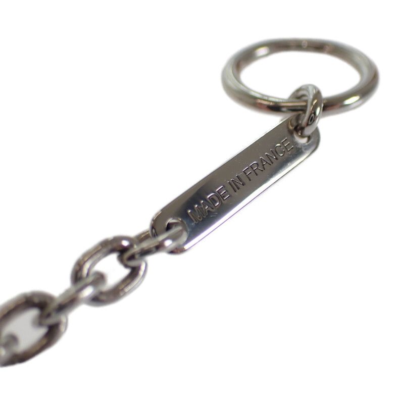 [SA Rank] Hermes Carrousel Necklace H077325 Metal Buffalo Horn Black Blue