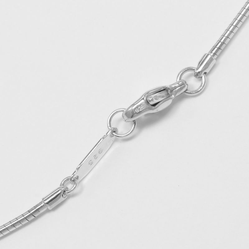 Tiffany & Co Heart Key Choker Silver 925 Ladies 6.7g Necklace