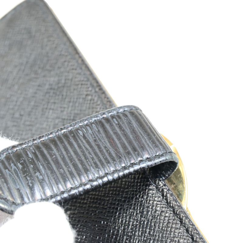 Louis Vuitton Wallet Folded Long Continental Viennois Epi Black M63252 05fb089