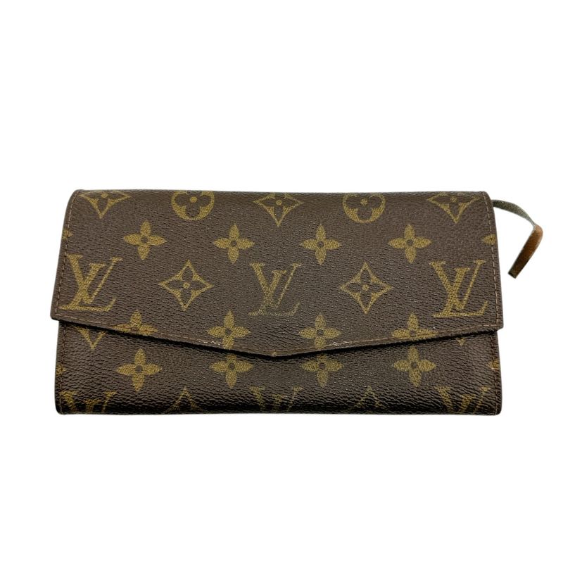 Louis Vuitton M61724 Monogram Vintage Pochette Porte Monet Cles Di Long Wallet