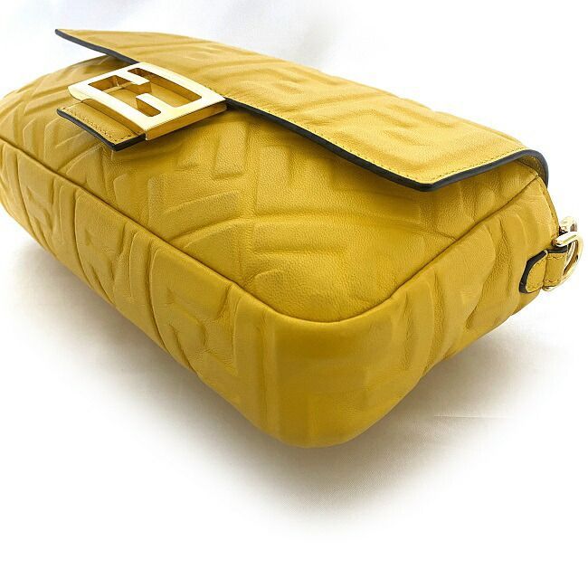 Fendi 2 way Mamma Bucket Bag Yellow 8 br600