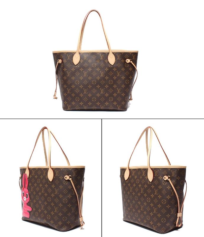 Louis Vuitton Tote Bag Sun Yitian Collaboration Neverfull MM M47200 Women Louis