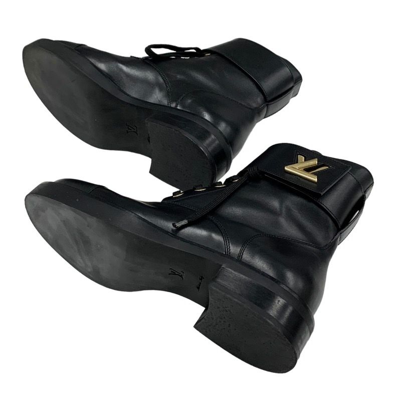 Louis Vuitton LV Wonderland Line Short Boots Ankle Boots Lace Up Lvhardware