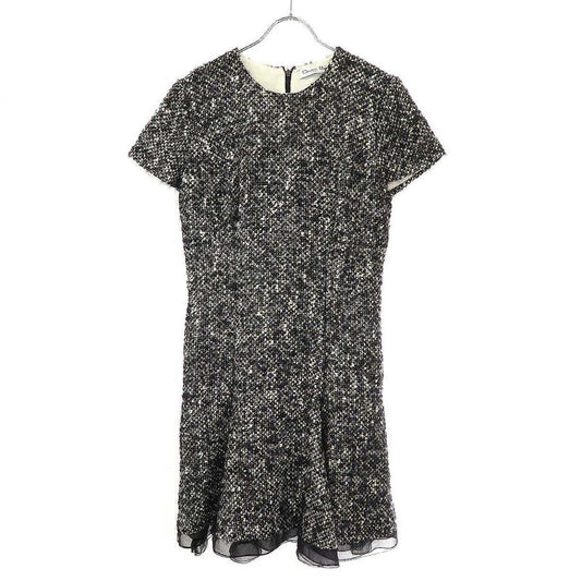Christian Dior Tweed Dress 4a21658t1152 Black 42