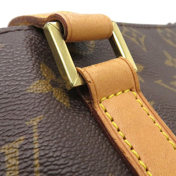 Louis Vuitton Tote Bag Cabas Mezzo Monogram Canvas Monogram Gold Hardware Brown