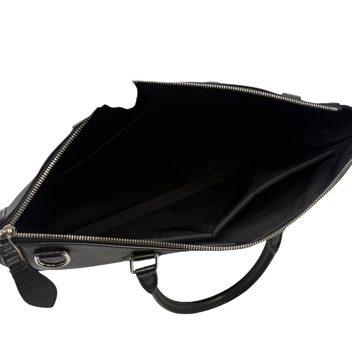 Louis Vuitton Slim Briefcase Taiga M30810 LV Handbag Shoulder Business Bag