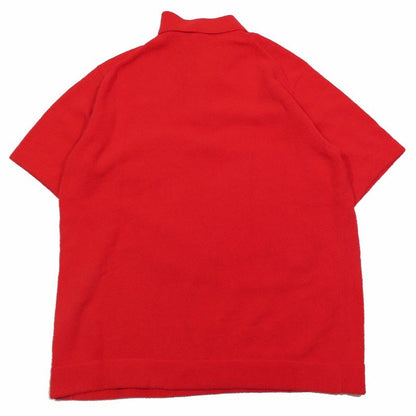 Unused 23ss Dior Rabbit Patch Cotton Knit Polo Shirt Short Sleeve Rabbit