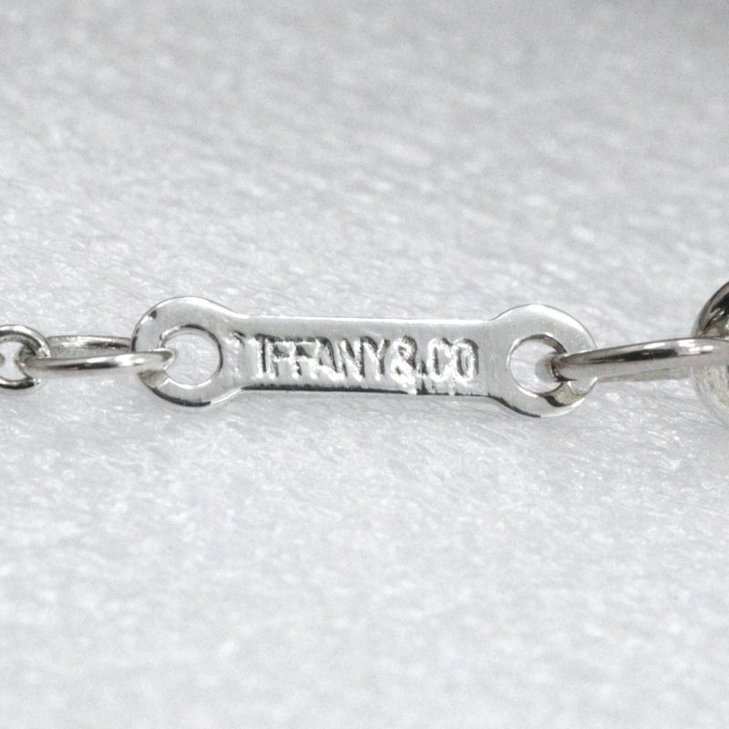 Tiffany & Co Open Heart Elsa Peretti 925 Silver Ladies 2.4g Necklace