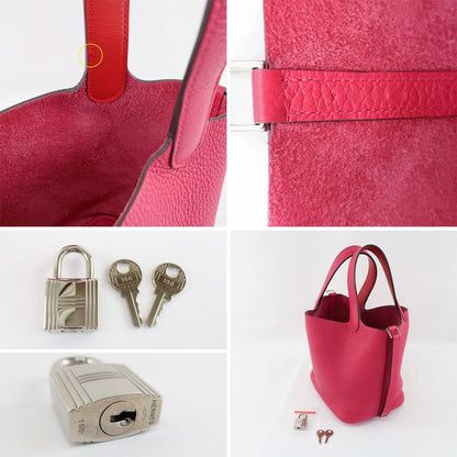 Hermes Picotin Rock PM Eclat Rose Mexico
