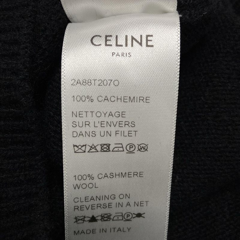 Celine Long Sleeve Sweater Size XS Women - 2a88t2070 Black Long Sleeve /