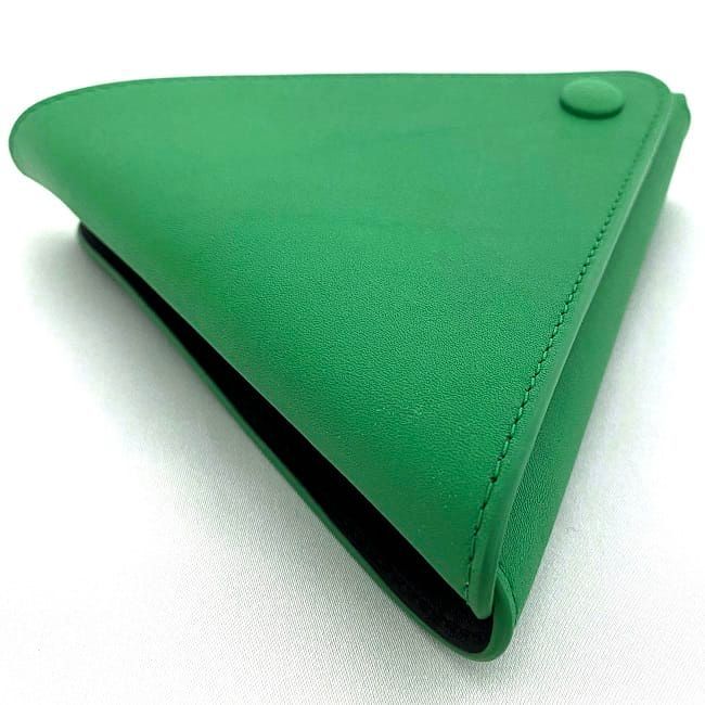 Bottega Veneta Pouch Green 651441 Excellent Condition Leather Preowned