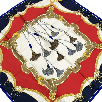 Celine Scarf - Ivory×red×multi