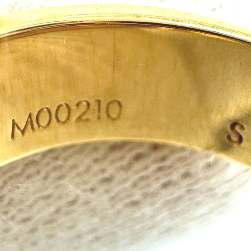 Louis Vuitton M00210 GP S Size Ring - Nanogram Ring - Ring Louis Vuitton Gold