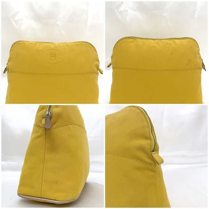 Hermes Pouch Bolide Pouch GM Yellow Bolide Excellent Condition Old Shape