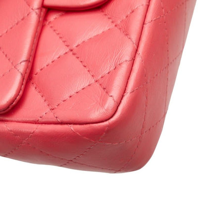 Chanel Mini Matelasse Coco Mark Chain Shoulder Bag Pink Lambskin Ladies Chanel