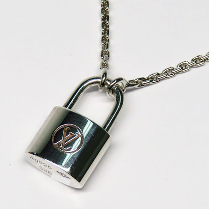 Louis Vuitton Pendant Silver - Lockit Q93559 Ag925 Padlock Necklace