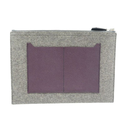 Hermes Toudou 29 Vaux Epson Felt Silver Hardware Grimoire Blue Indigo Lesan D