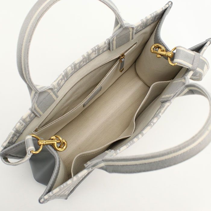 DIOR Bag Medium Book Tote Bag Jacquard Women's