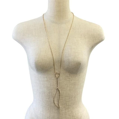 Christian DIOR Necklace Pendant Accessories Jewelry Small Item GP Gold