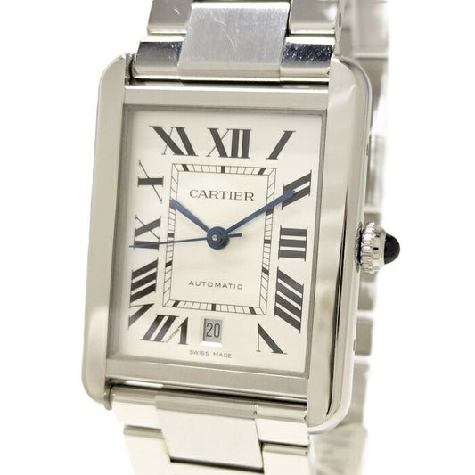 Cartier Tank Solo XL Automatic SS Silver Dial W5200028