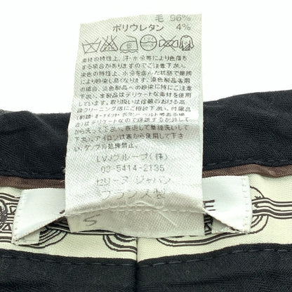 Celine Women's Pants Size 36 Wool None Gray