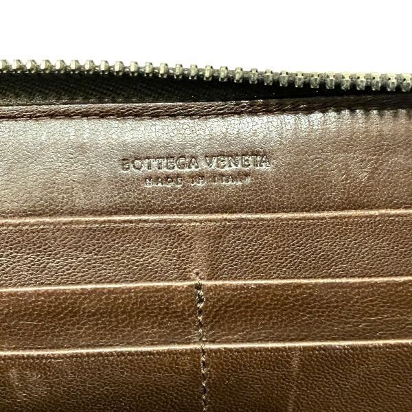 Bottega Veneta 114076-v3881-2040 Round Zipper Long Wallet Unisex