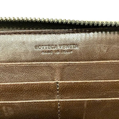 Bottega Veneta 114076-v3881-2040 Round Zipper Long Wallet Unisex