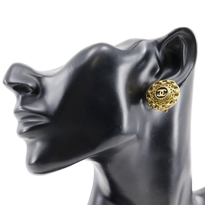 Chanel Coco Mark Vintage Gold Plated 94A Ladies 14.5g Earring