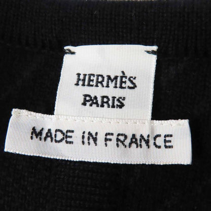 Hermes 23AW 3h2200d2 Wool Cashmere Silver Hardware Lining H Pattern Zip Up