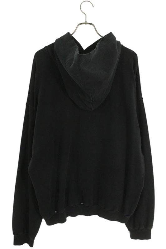 Balenciaga 22AW 720426 Tnvv1 Be Differren Embroidered Pullover Hoodie Men L