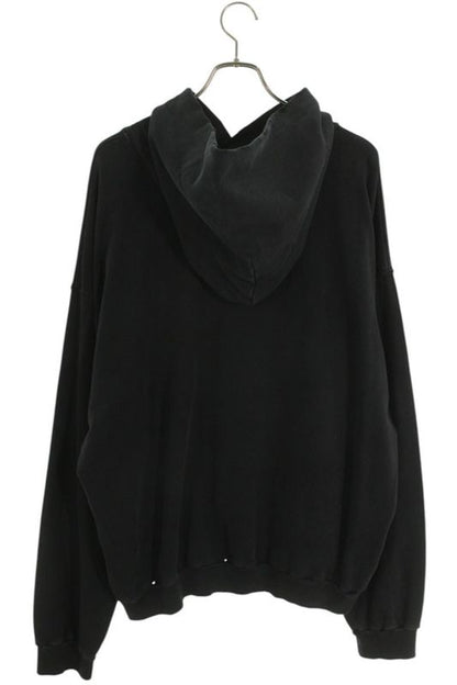 Balenciaga 22AW 720426 Tnvv1 Be Differren Embroidered Pullover Hoodie Men L