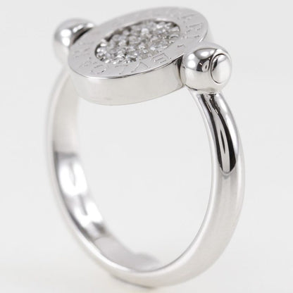 Bvlgari Bulgari Lapis 18kwhite Gold × Lapis Lazuli #9 Ladies 6.0g Ring