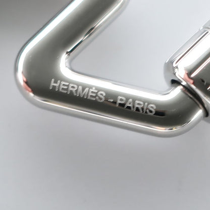 Hermes Key-ring Key Holder H Logo Silver- Accessories Small Items