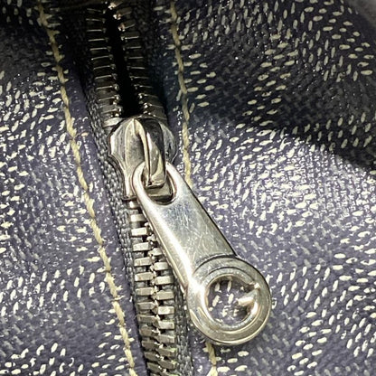 Goyard Handbag Artois PM Dark Gray With Initials Leather