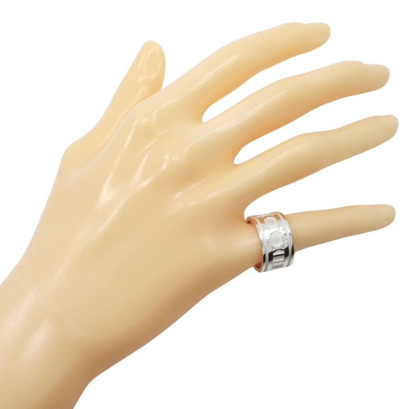 Tiffany & Co Atlas Wide Silver 925 Size 12 Ladies 9g Ring