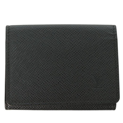 Louis Vuitton M30922 Enveloppe Carte De Visite Taiga Ardoise Card Case For Men