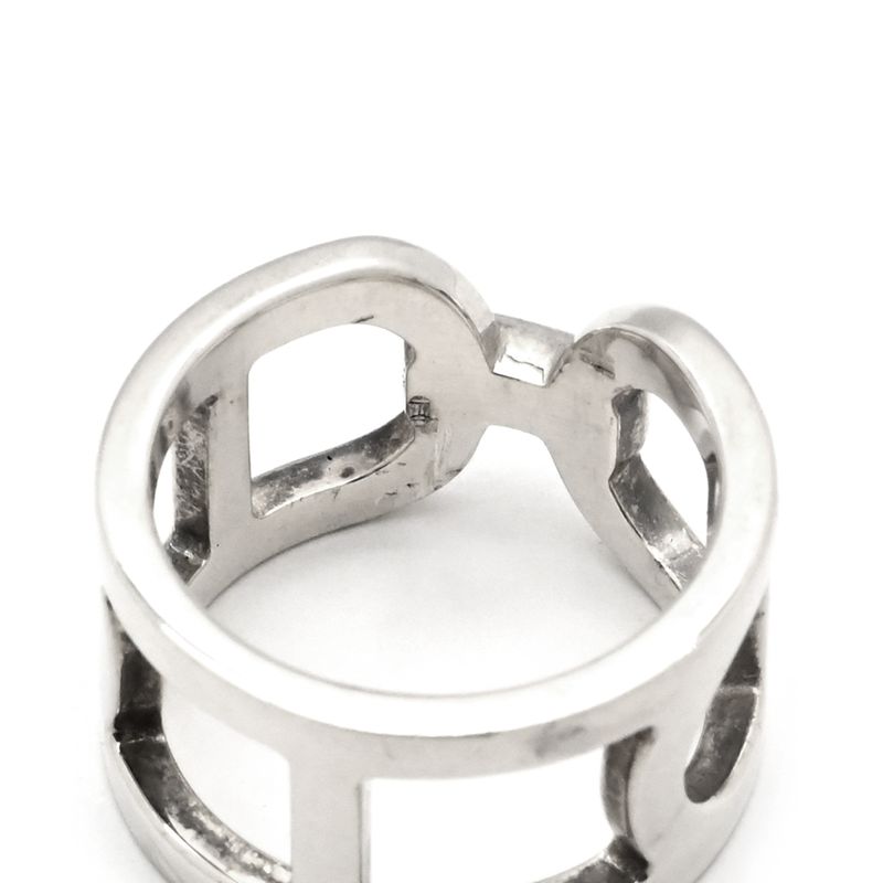 Hermes Ring Ever Chaine D'ancre MM Silver 925 Silver #48 (Jp8) Accessories