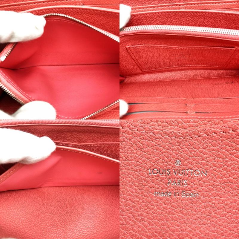 Louis Vuitton M69066 Zippy Lock Me Long Wallet Blossom Pink Leather Women