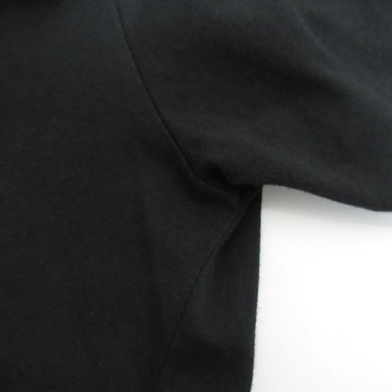 Good Celine Phoebe Period Leather Trim Layered Cut and Sewn Size S Black