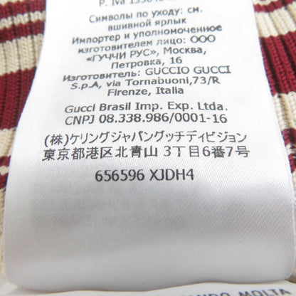 Gucci Doraemon Gucci Doraemon 656596 GG Pattern Webline Trapezoid Skirt Mini