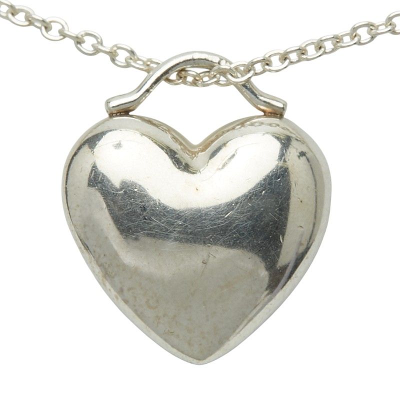Tiffany & Co Heart Motif Sv925 Silver Ladies Tiffany & Co