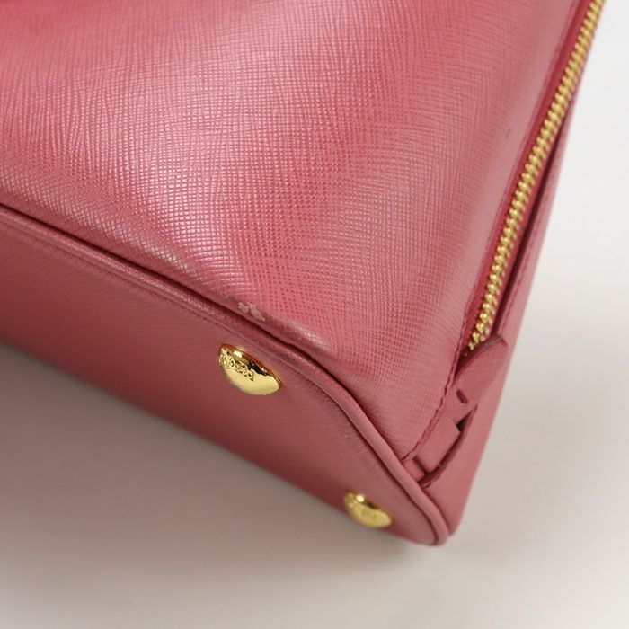 Prada 2WAY Saffiano Leather Bl0837 NZV F060m Handbag Leather Women