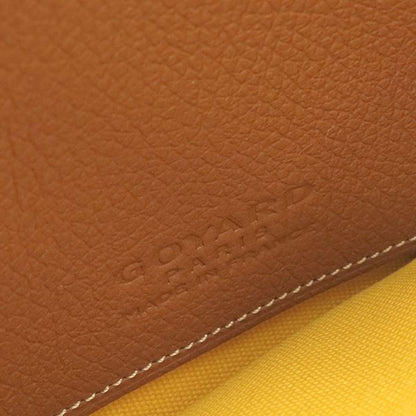 Goyard Pouch Senna Goyard Ine Canvas Black and Natural Silver Hardware Black