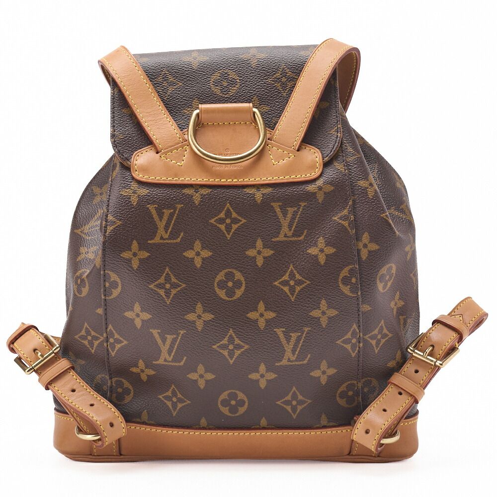 Louis Vuitton Monogram Montsourisーmm Backpack Brown (gold Hardware) Shoulder