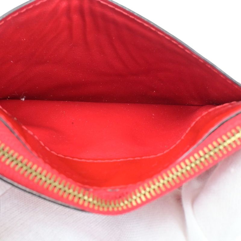 Louis Vuitton Coin Case Pochette Cles Vernis Red M93559 66ec583