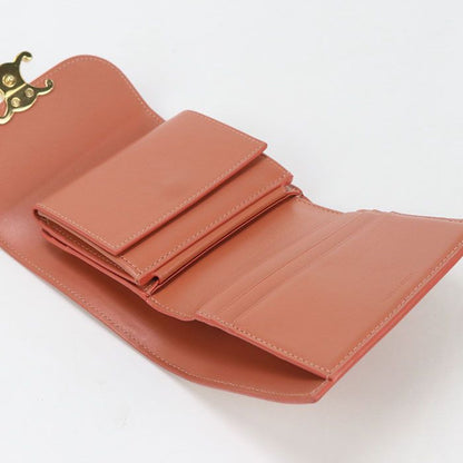 Celine Small Flap Wallet Triomphe 10d78 3DPV Tri-fold Wallet Calf Womens
