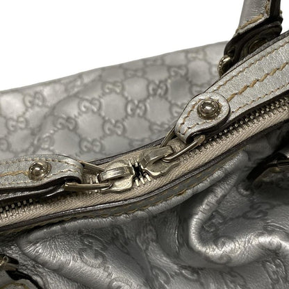 Gucci Handbag Sma Linesookie 223974 Silver Leather