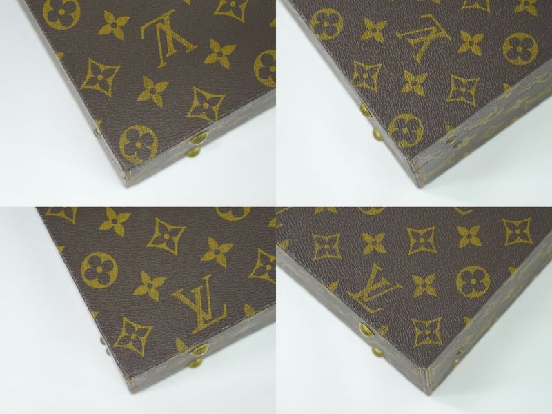 Authentic Louis Vuitton LV Bowat Bijoux Jewelry Case Jewelry Box Jewelry Box