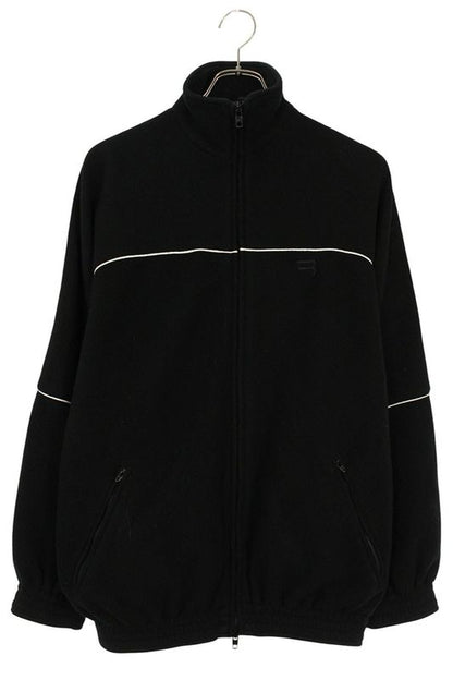 Balenciaga 643053 Tjq32 Sporty B Embroidered Fleece Jacket Blouson Men 34